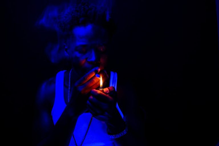 Weed shop in Glasgow